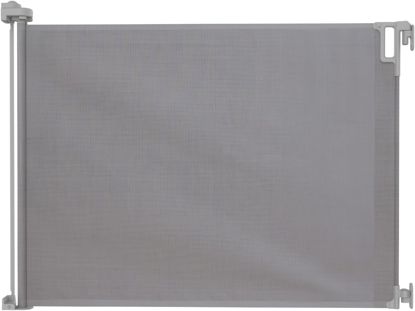 Perma Child Safety Indoor Outdoor Ultimate Retractable Baby Gate, 98Cm Tall Extends to 2M Wide, Grey image number 5