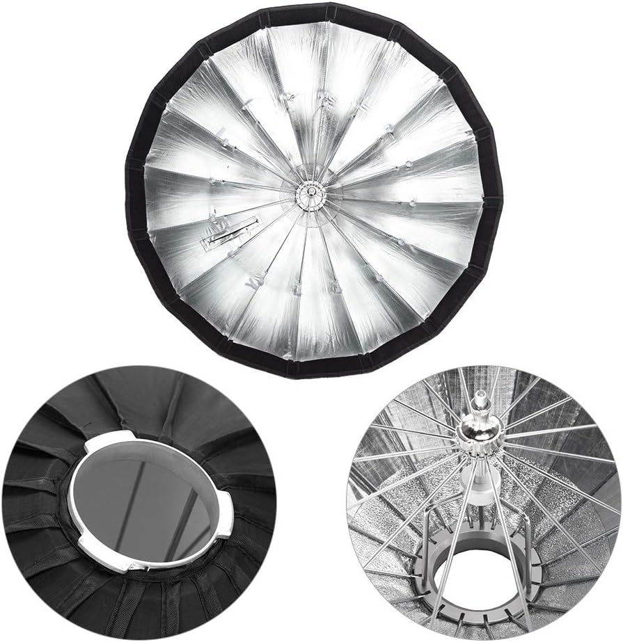 Godox 85CM AD-S85W Deep Parabolic White Interior Softbox W/ Grid for Ad400Pro (Godox Mount) image number 4