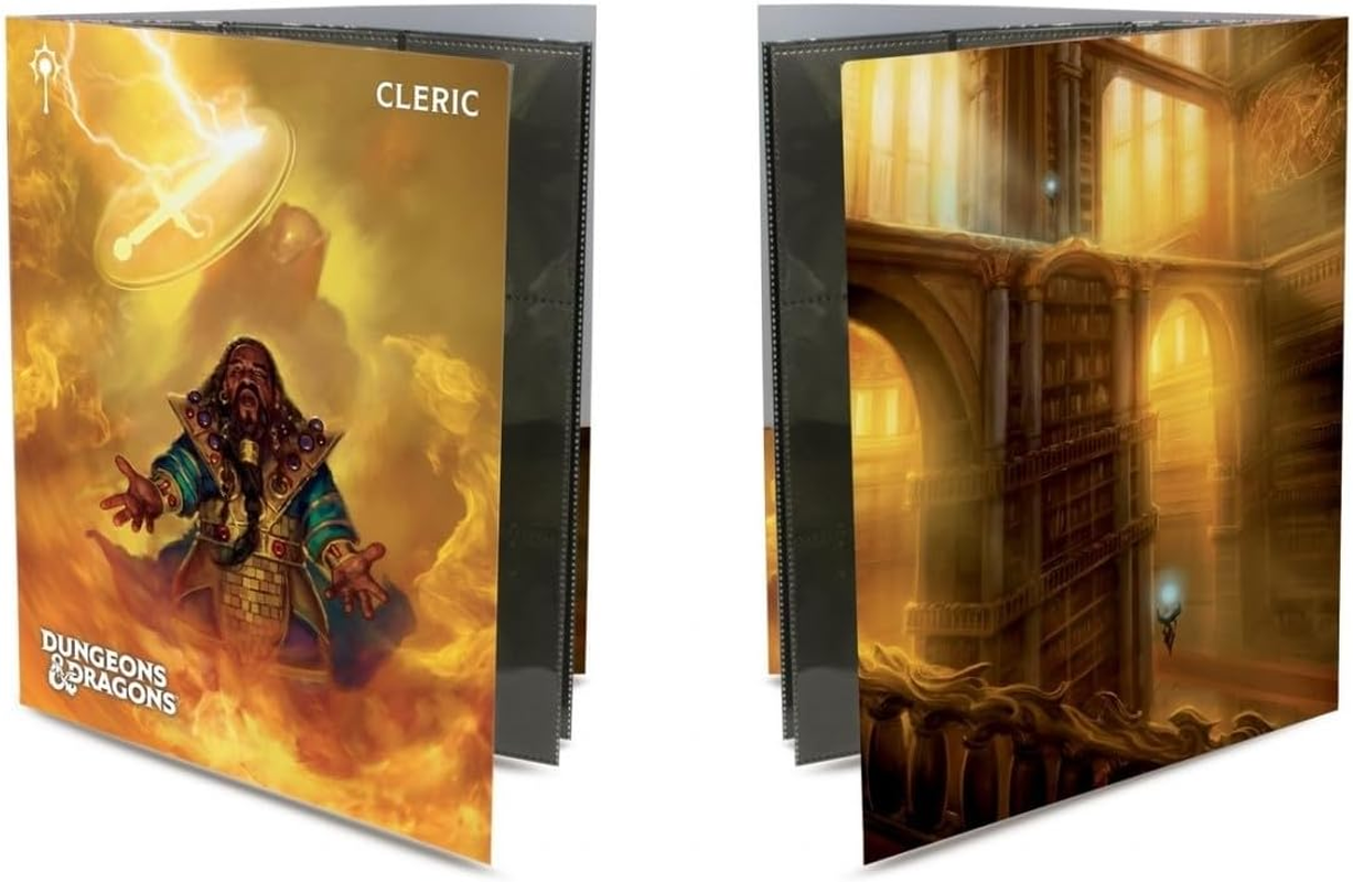 Ultra Pro Cleric Class Folio with Stickers for Dungeons & Dragons) image number 1