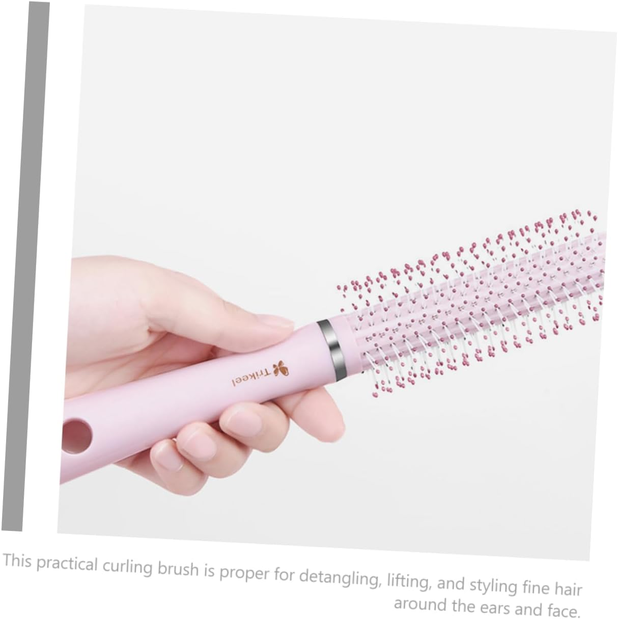 WOFASHPURET Hair Comb for Women round Styling Brush for Blow Drying Hair for Blow Drying Roller image number 6