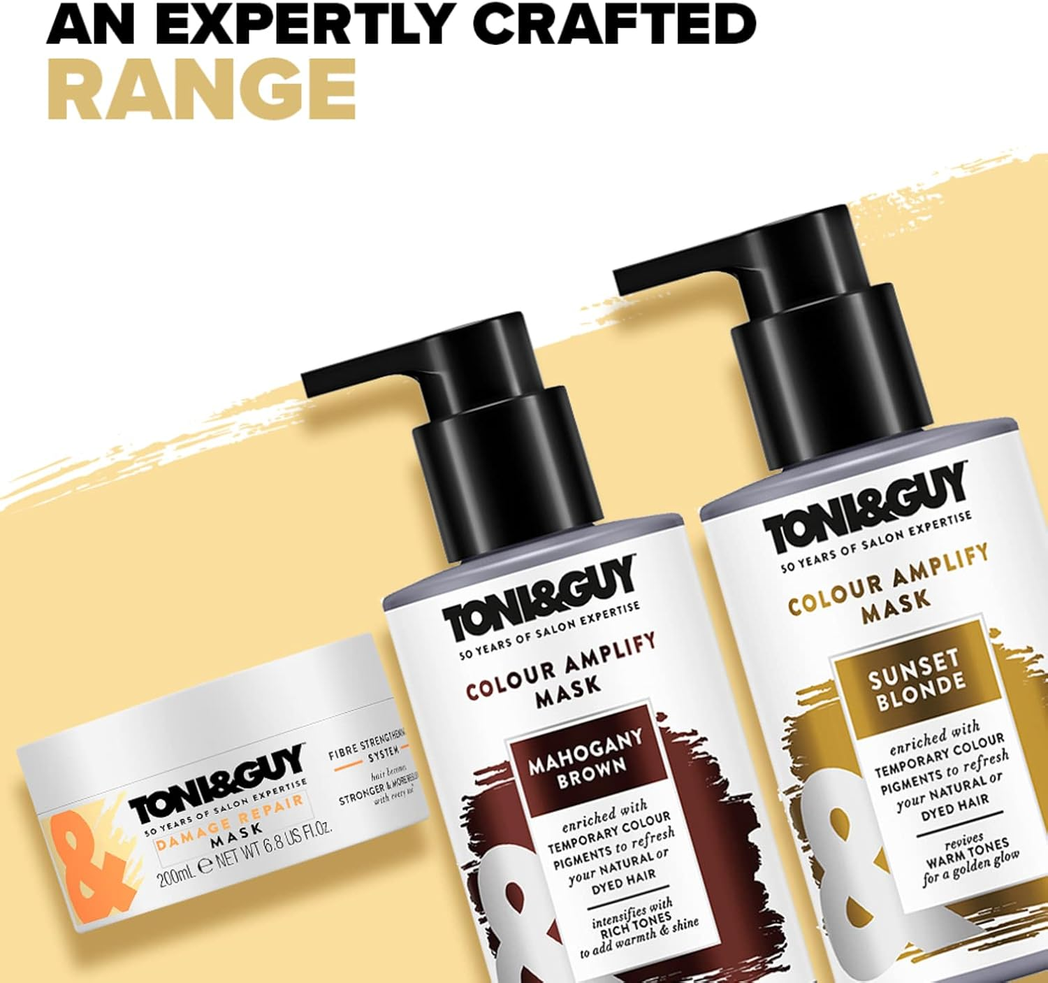 Toni & Guy Damage Repair Mask for Intense Reconstruction, 200Ml (Pack of 2) image number 3