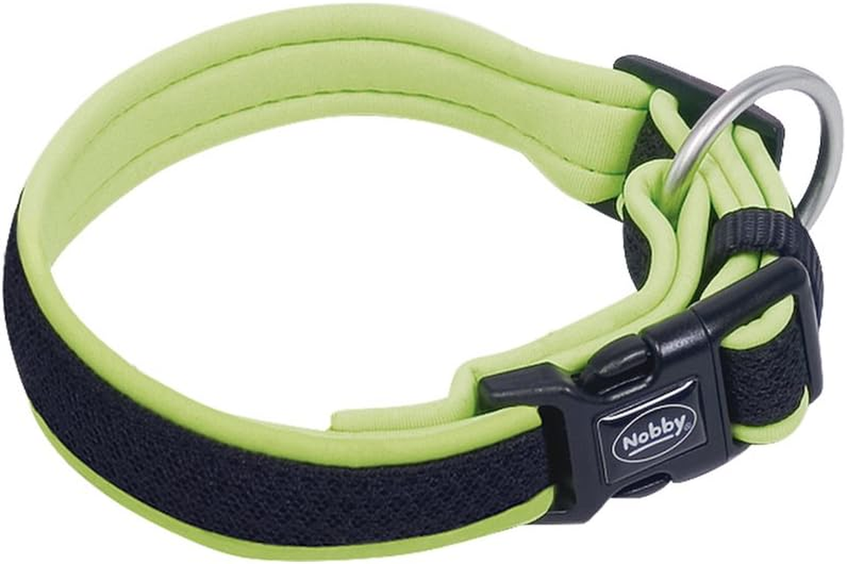 Nobby Preno Mesh Dog Collar, 20-30 Cm/15-20 Mm, Neon Yellow