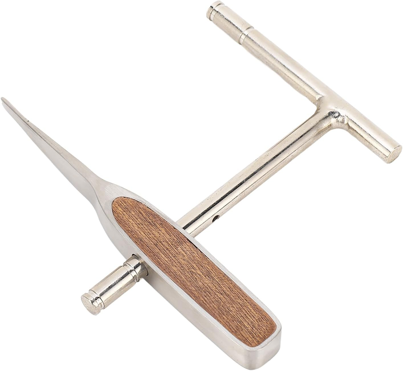 Manual Wire Clamp Tool for Machinist Carpenter, High Hardness Stainless Steel Wooden Multifunctional Hose Tensioner for Repairing Air and Garden Hoses, Kitchen Pipes image number 1