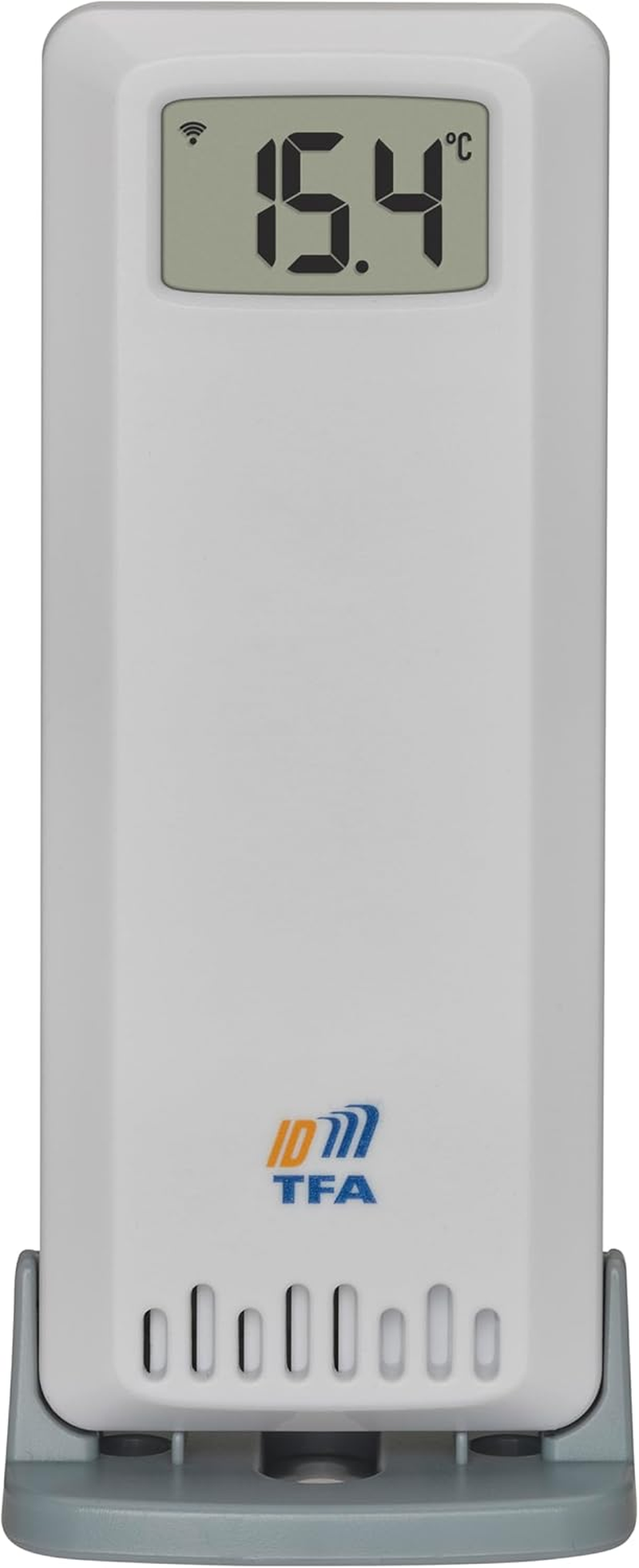 TFA Dostmann TFA-ID Replacement/Additional Transmitter ID-A5, 30.3901.02, for Temperature, for Tfa.Me Stations, for Temperature Control, Outdoor or Indoor, 100 M Range, 868 Mhz, White image number 1