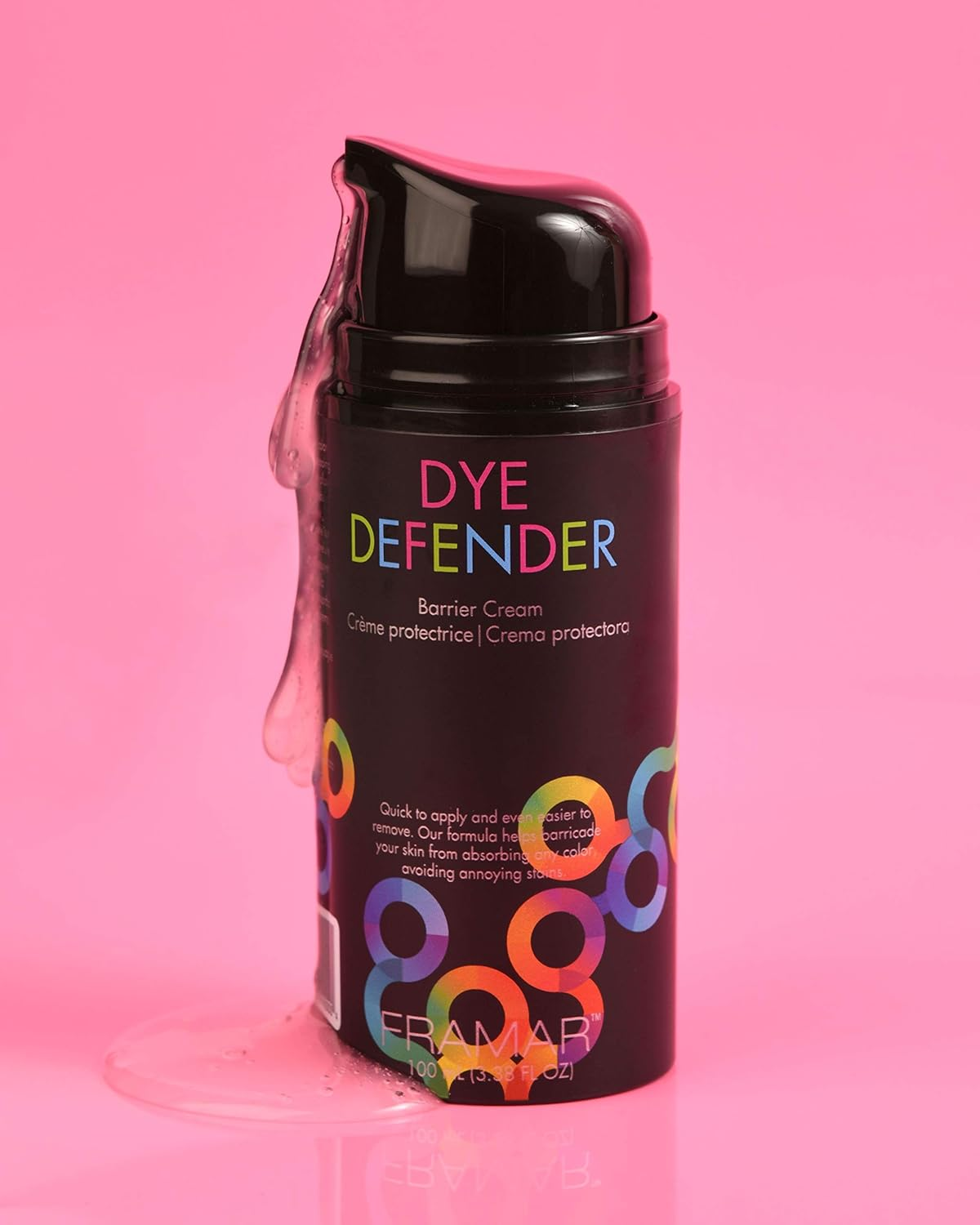 Framar Dye Defender Hair Color Barrier Cream - Hair Color Protector, Color Cream, Stain Barrier Creme, Hair Dye Remover Hairline Protector - 100 ML image number 1