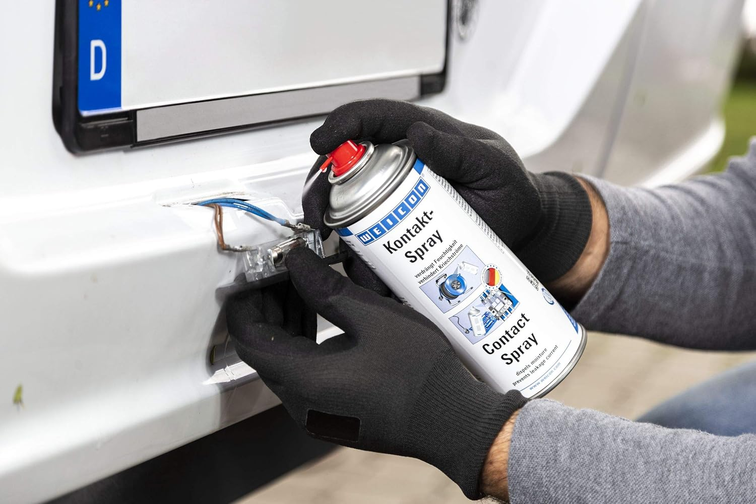 WEICON Contact Spray 400 Ml Care & Protection of Electronic Contacts Transparent image number 2