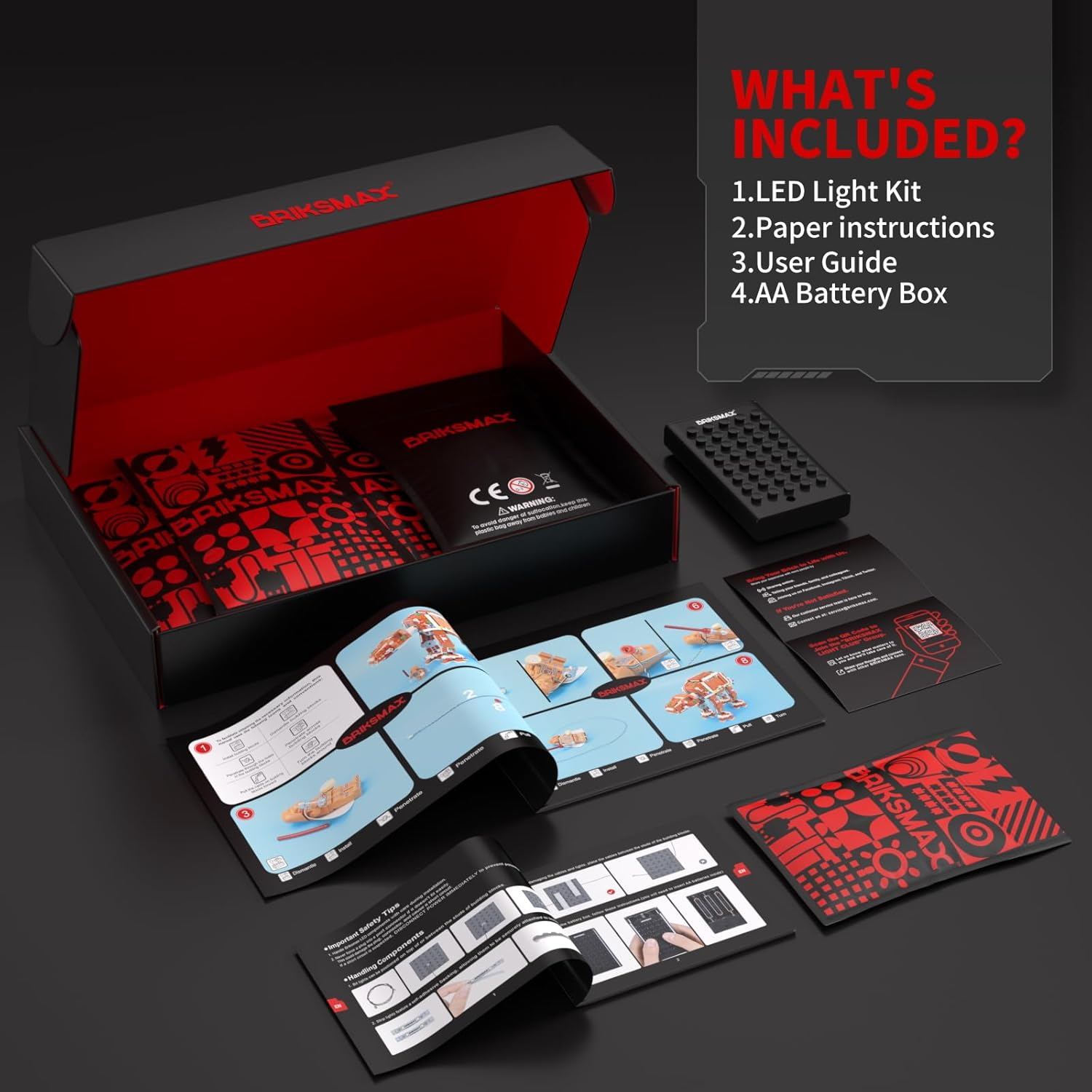 BRIKSMAX 2.0 Light Kit Compatible with  Star Wars Gingerbread At-At Walker 40806 Building Sets- LED Lighting Kits (Accessories Only), Cable-Hiding Tech for Display, Gifts & Collectors image number 3