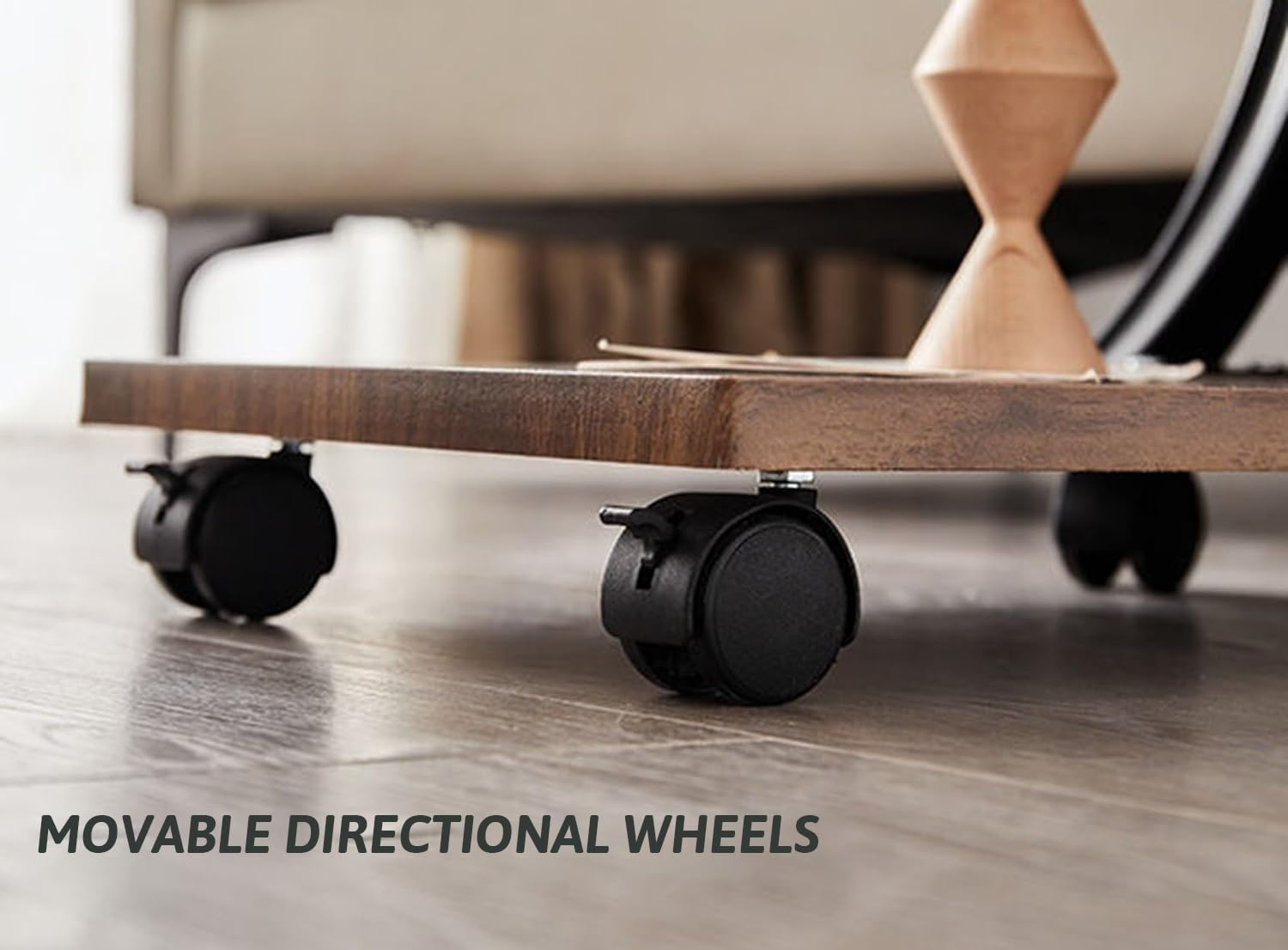 XICEN C Shaped Side Table, Small C Shaped End Table for Sofa and Bed, Couch Side Tables That Slide under (C) - D image number 5