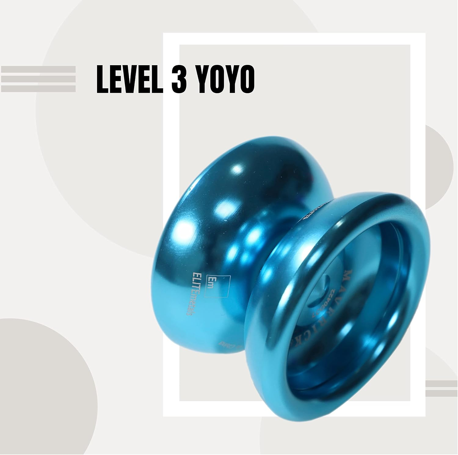 Yomega Maverick - Professional Aluminum Metal Yoyo for Kids and Beginners with C Size Ball Bearing for Advanced Yo Yo Tricks and Responsive Return + Extra 2 Strings image number 4