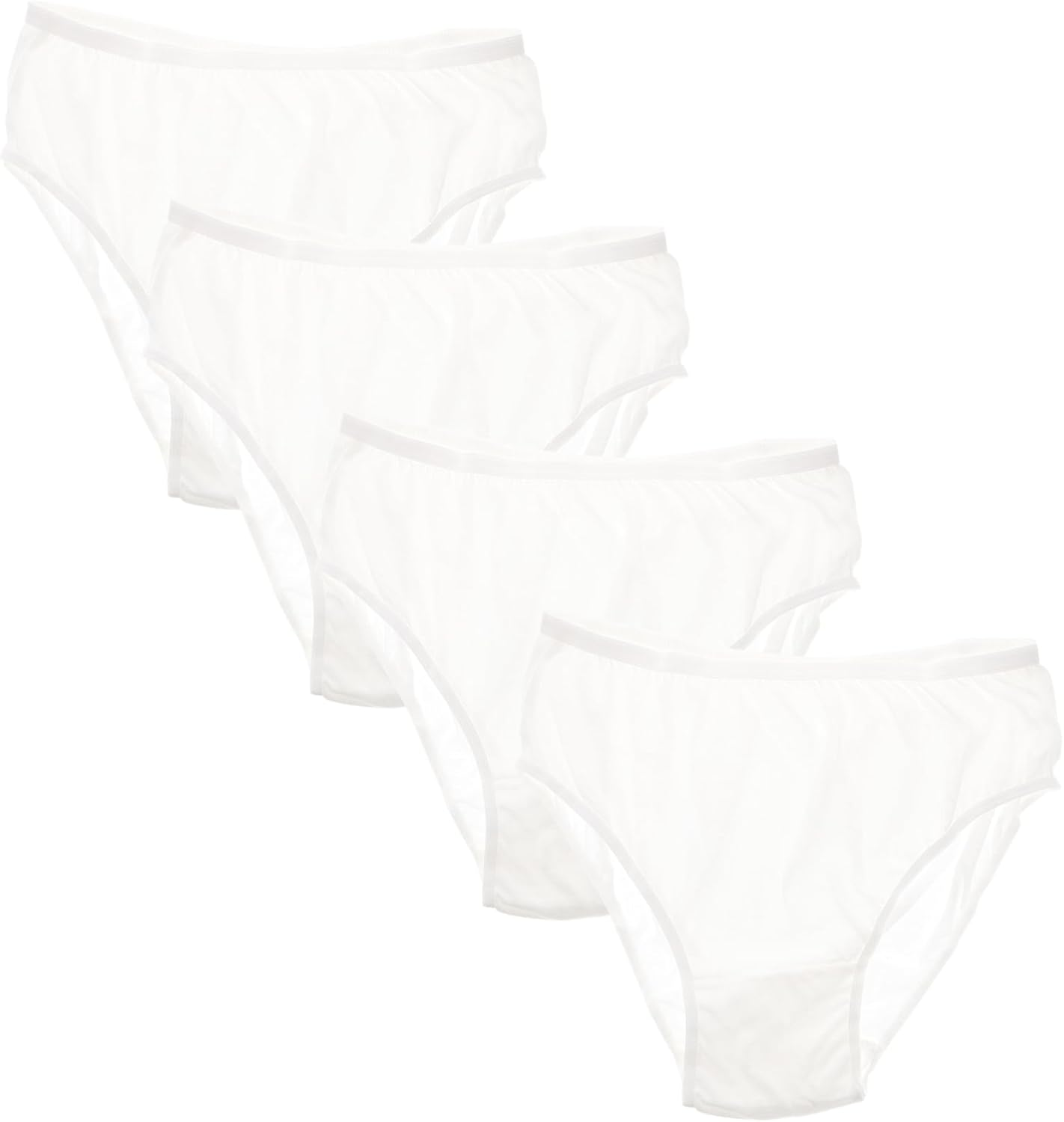 4Pcs Maternity Cotton Underwear Disposable Briefs for Pregnant Women Postpartum Underwear Sanitary Pants Comfortable Wear