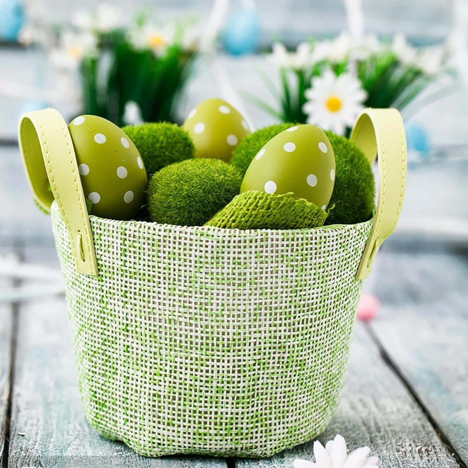 20 Pcs Artificial Moss Rocks, Green Moss Balls,Moss Stones,Faux Green Moss Covered Stones Green Moss Balls Decorative Fake Moss Decor for Floral Arrangements, Fairy Gardens, Terrariums image number 1