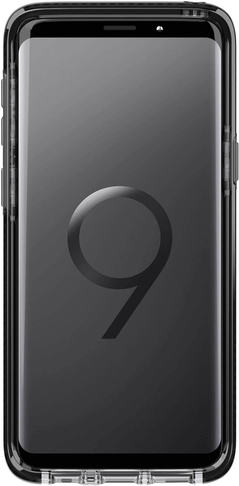 Tech21 Samsung Galaxy S9 - Case, Evo Check | Drop Protection Smokey/Black image number 5