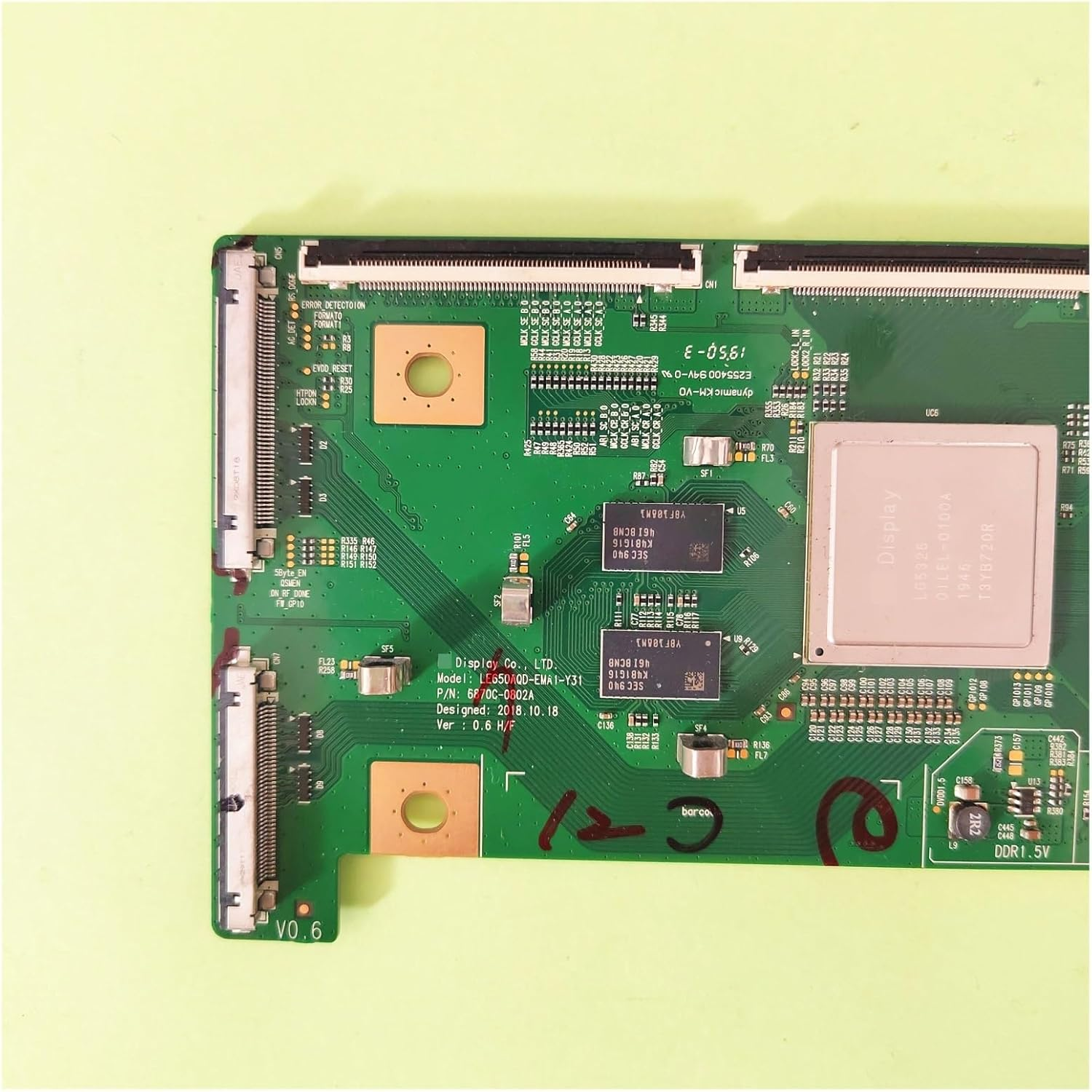 6870C-0802A 6871L-6078C 6871L-6088D T-Con Board，Compatible for LG 65 Inch OLED65B9PUA OLED65C9PUA LE650AQD TV Logic Board image number 5