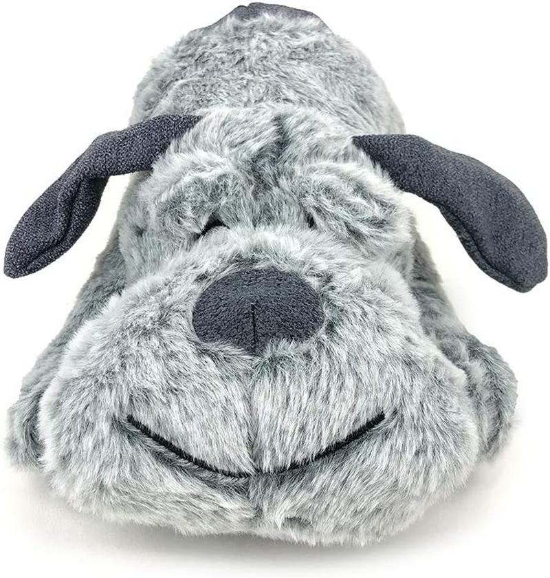Plush Dog Toy, Grey, Large, 44Cm image number 6