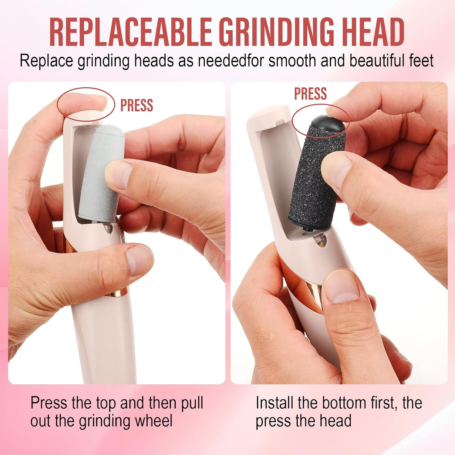 Electric Callus Remover, Callus Removal Foot, Electric Callus Remover, Electric Callus Remover Feet, Electric Callus Remover Electric Batteries image number 5