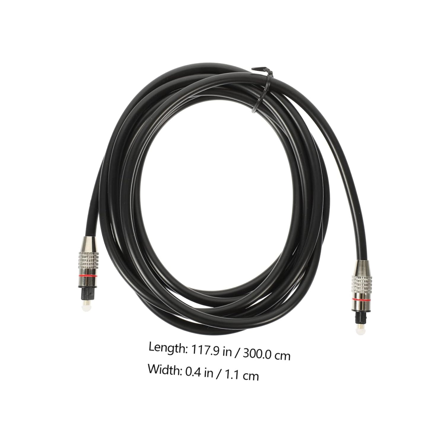 ARTIBETTER 3M Audio Cord Digital Fiber Optical Audio Cable Male to Male Cord for Home Theater DVD to Amplifier CD to Plasma Tv Suitable for Av Receiver Tv DVD Player image number 4