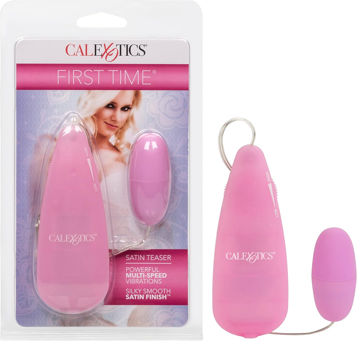 California Exotic Novelties First Time Satin Teaser, Silver, 0.11 Pound