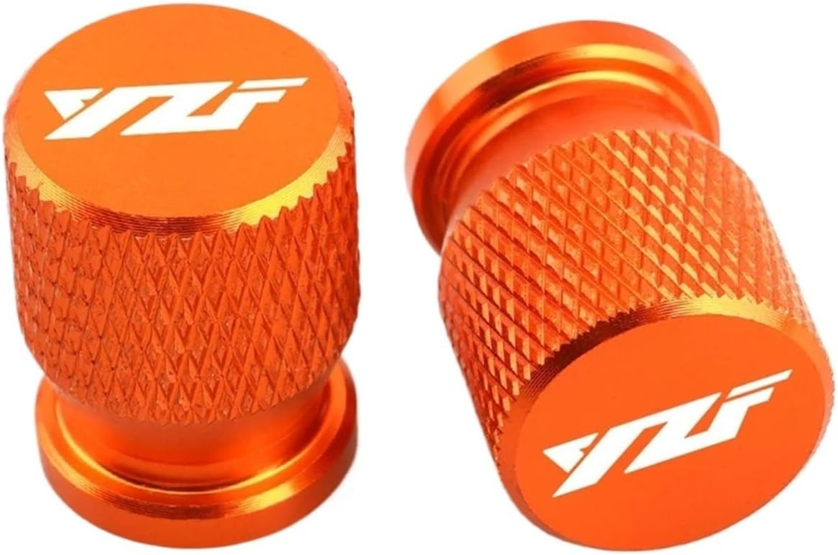 YZF R1 R3 R6 R25 R125 R7 Motorcycle CNC Tire Stem Air Cap Airtight Cover Wheel Valve Caps(Blue) - Black image number 6