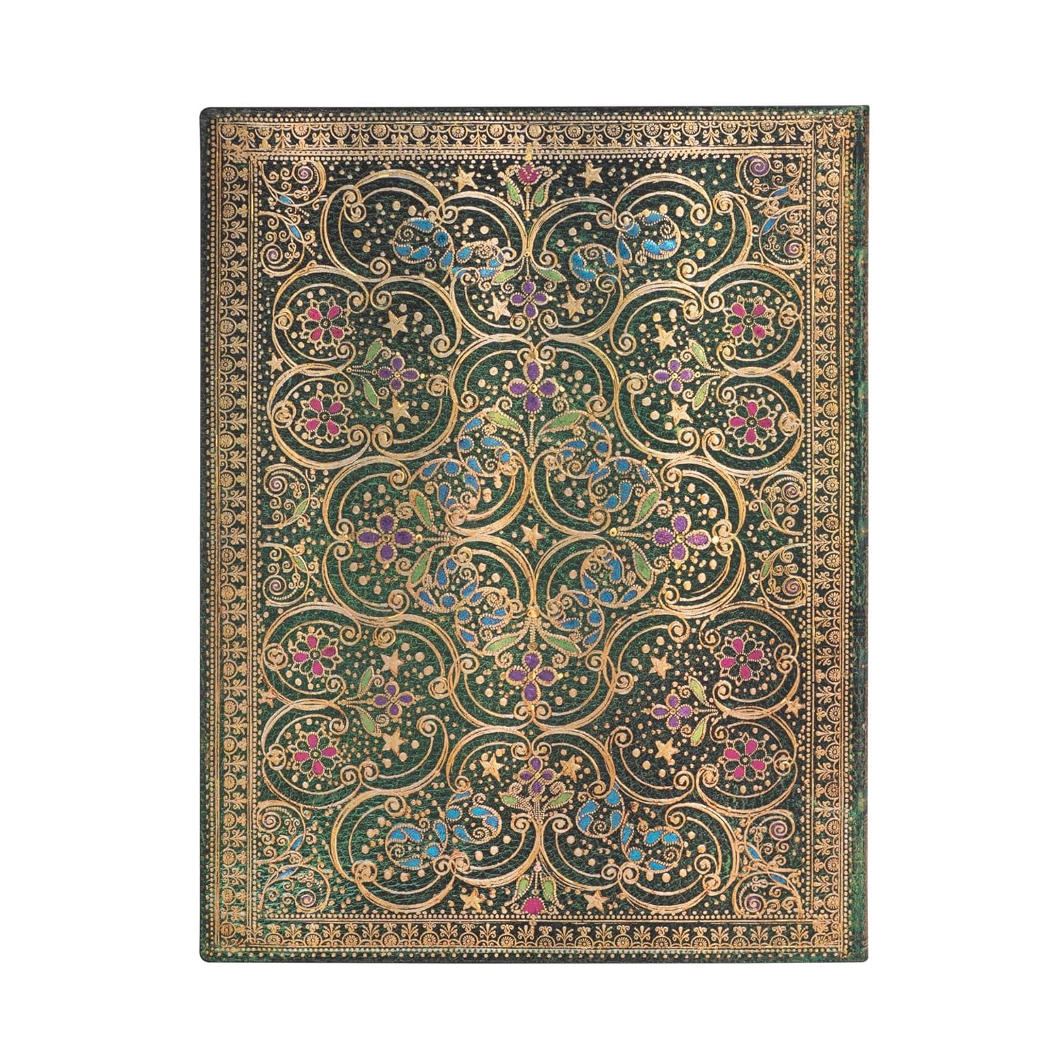 Pinnacle Lined Softcover Flexi Journal: Flexi Softcover, 100 Gsm, Ribbon Marker, Pouch, Book Edge Printing image number 3