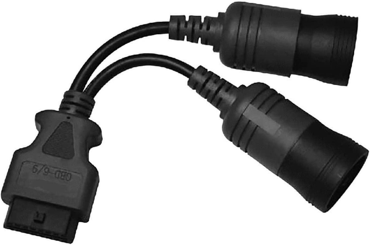 Antibreak 6+9 Truck Cables 9 Pin 6Pin Male J1939 J1708 to 16 Pin J1962 OBD-II Female image number 5