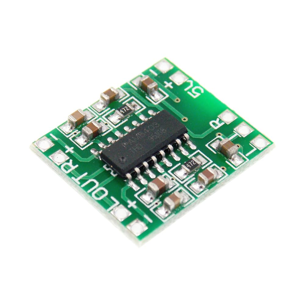 20PCS PAM8403 Super Mini Digital Amplifier Boards 2 X 3W Class D Dual Channel 2.5V-5V Power Amplifier Board Efficient Audio Amp Stereo Module image number 1