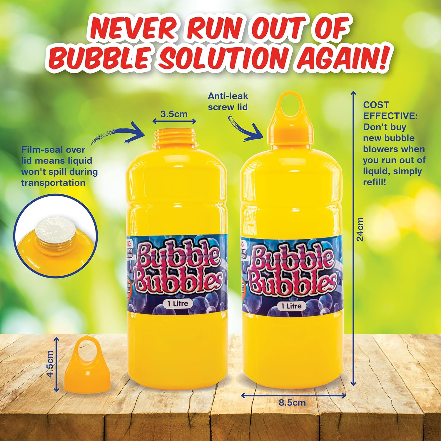 Party Central Bubble Solution 1 Liter image number 5