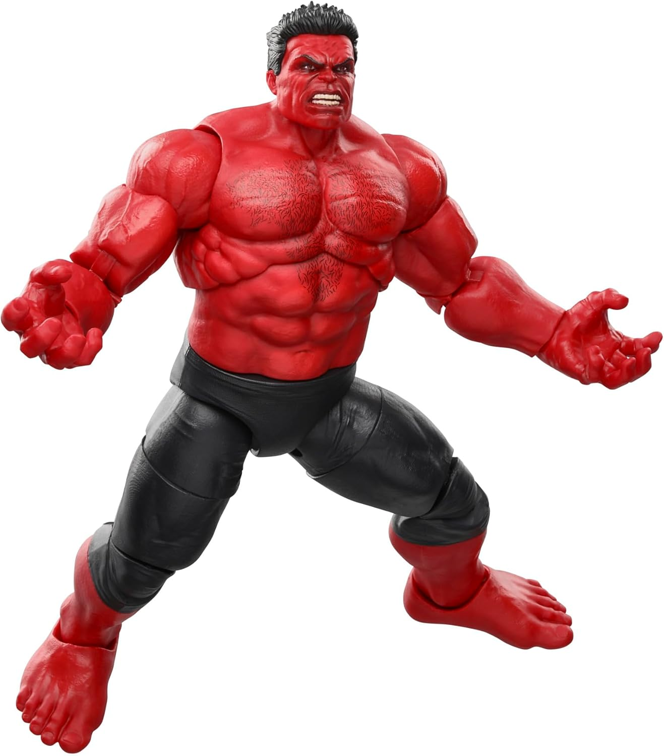 Marvel Legends Series Red Hulk, Captain America: Brave New World Collectible Deluxe 6 Inch Action Figure image number 5