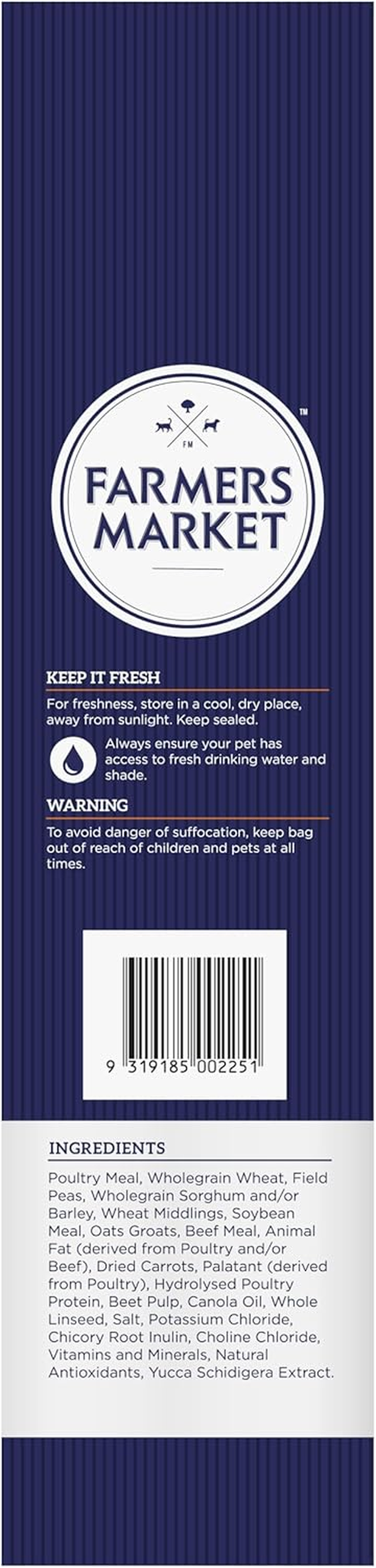 Farmer'S Market Dry Chicken with Farm Vegetables Adult and Senior Dog Food 6.8 Kg image number 2