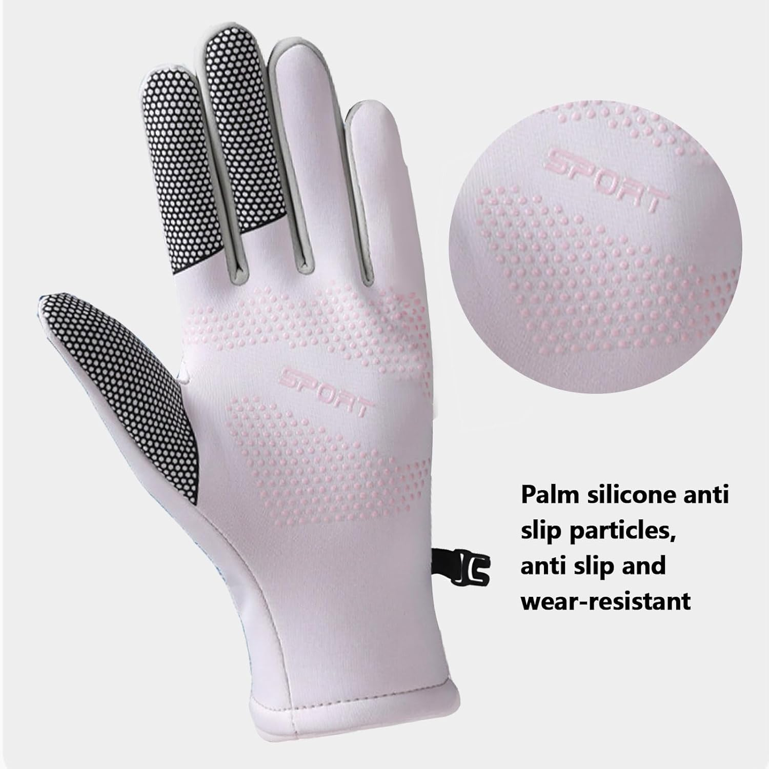 HDBHBH Waterproof Ski Gloves for Women - Winter Warm Snow Gloves, Touchscreen Fingers for Snowboarding, Snowmobile, Cold Weather - Anti-Slip Grip for Skiing & Outdoor Sports