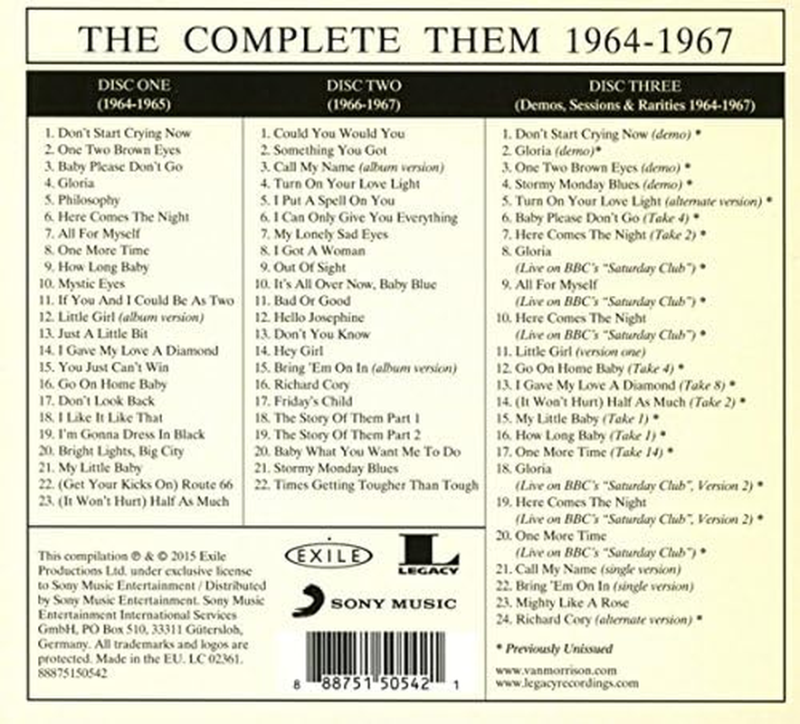 Complete Them 1964 - 1967 image number 1
