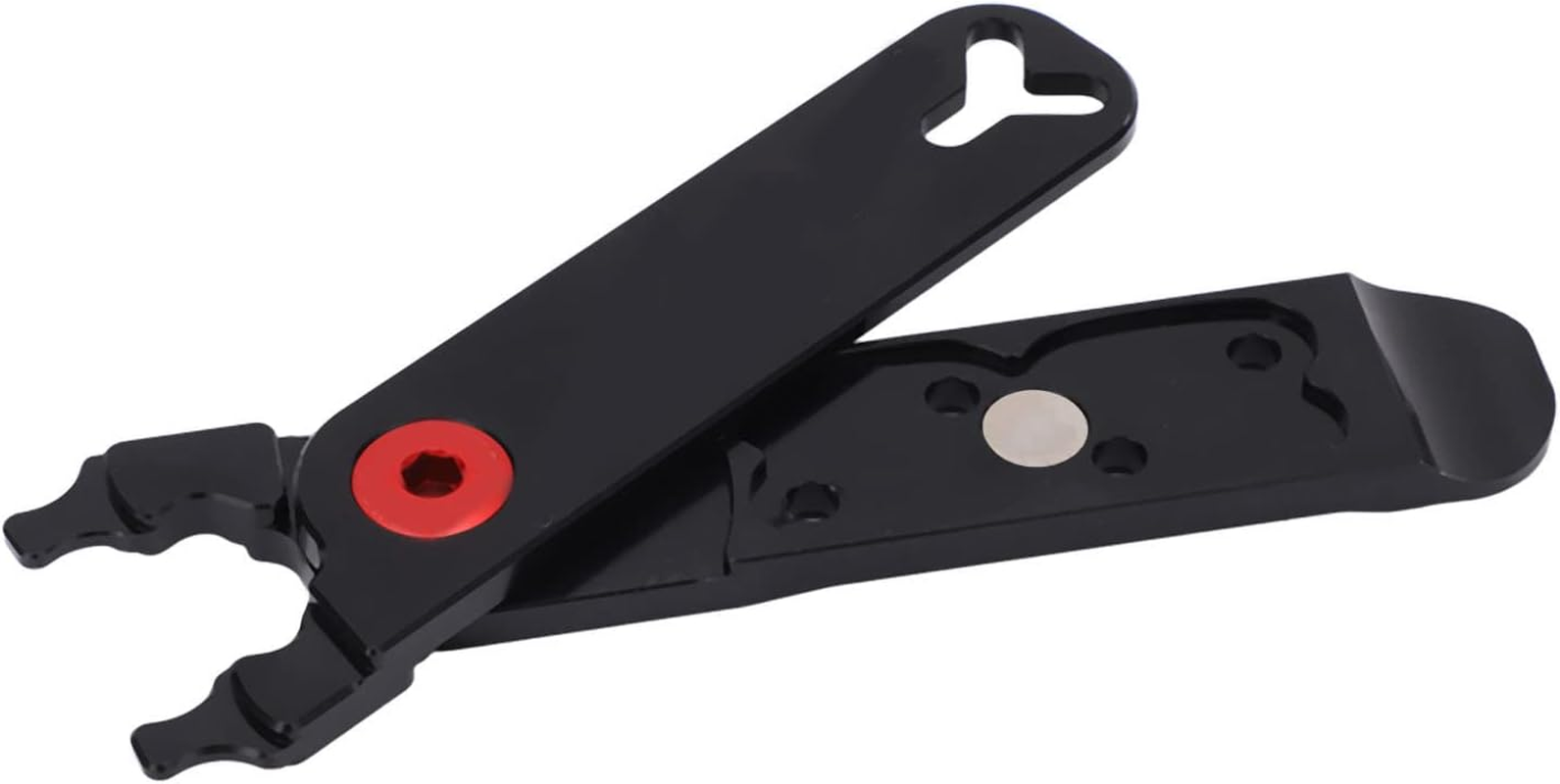 Chain Link Pliers, Powerful Multifunctional Chain Link Removal Tool Portable Aluminum Alloy for Bike Accessories Black image number 6