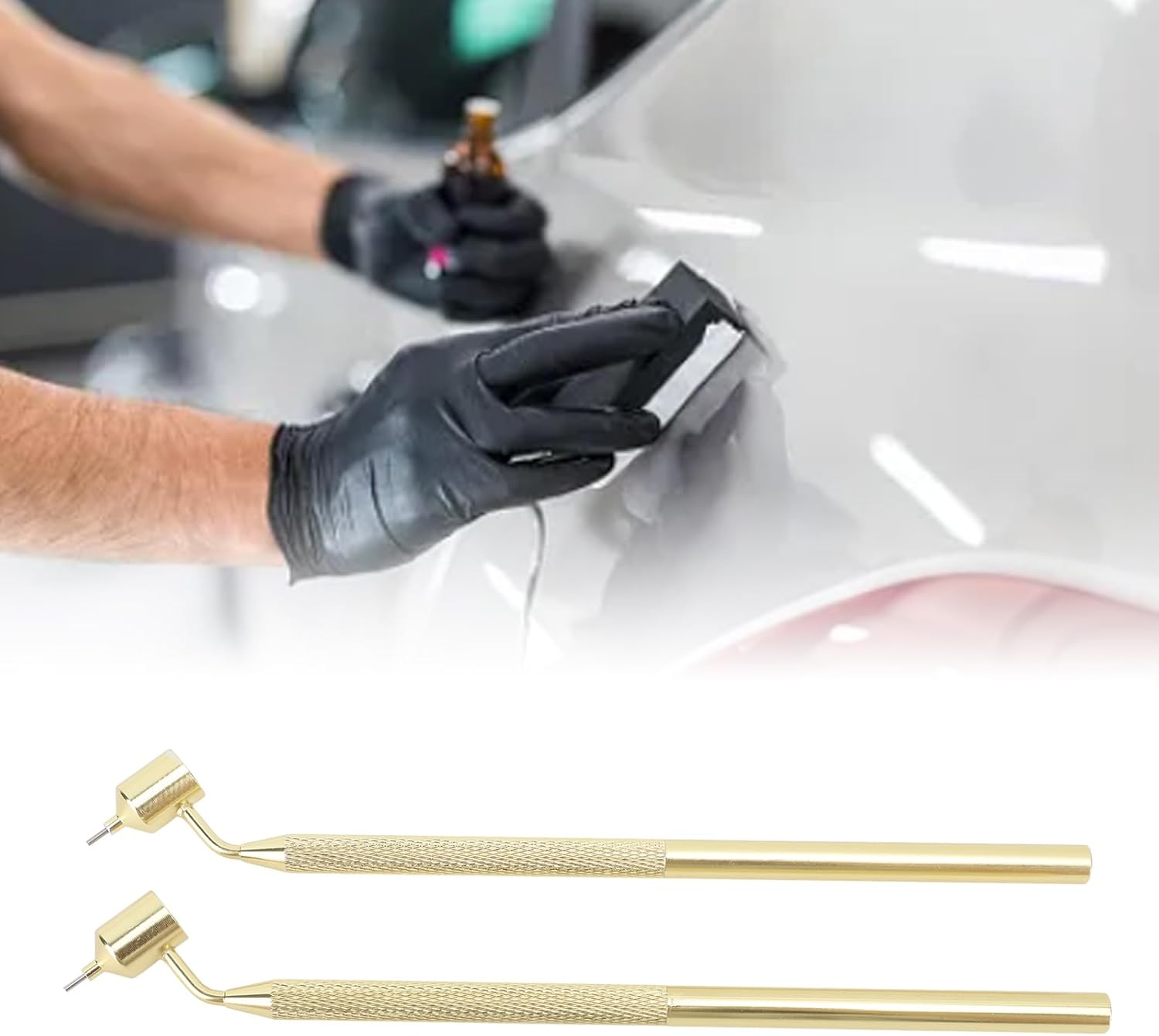 2Pcs 0.5Mm 0.7Mm Fluid Writer Paint Applicator Pen, Fluid Writer Paint Applicator Pen, Touch up Paint for Scratch Repair image number 5