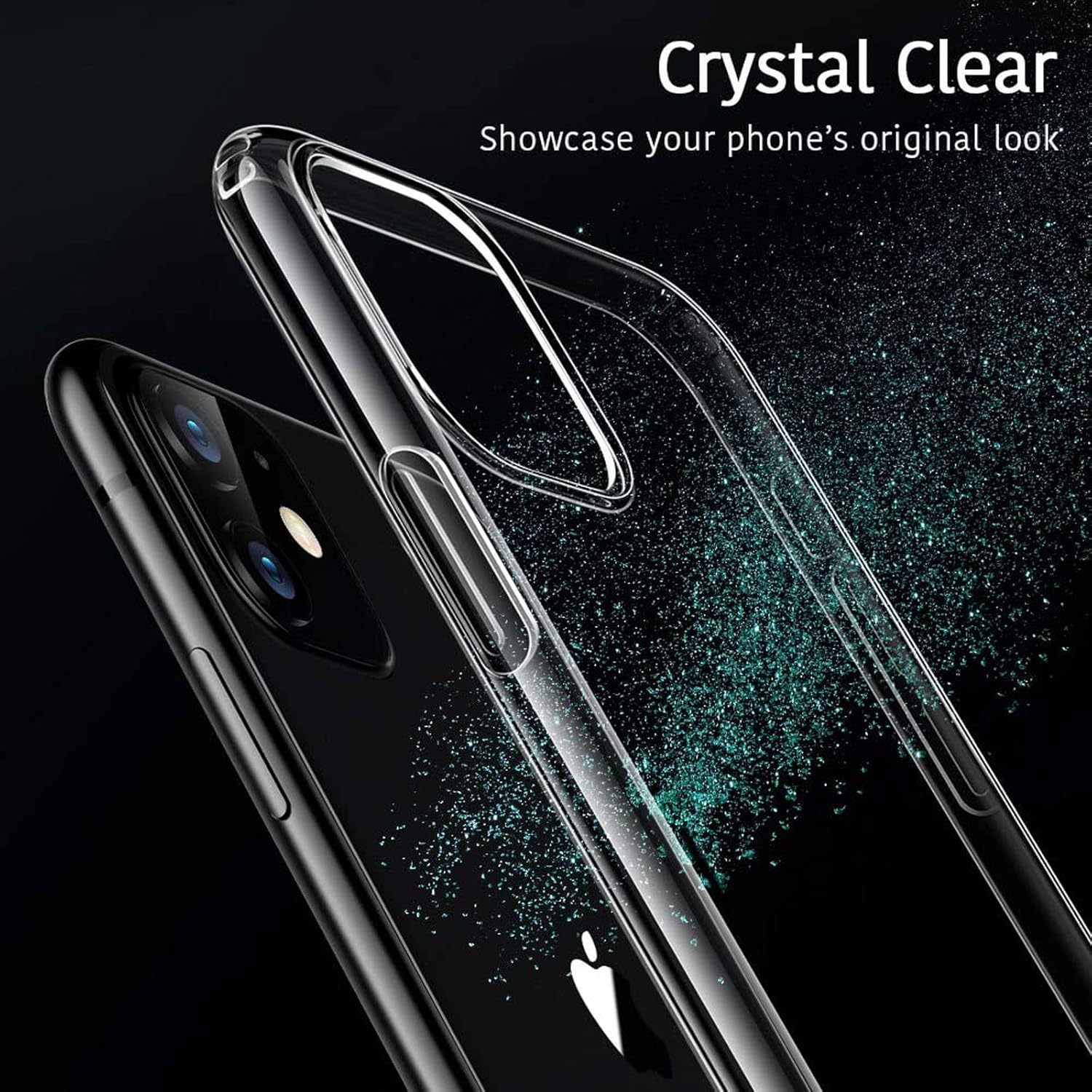 For Apple Iphone 17 PRO MAX Slim Transparent Clear Bumper Soft Phone Case Cover