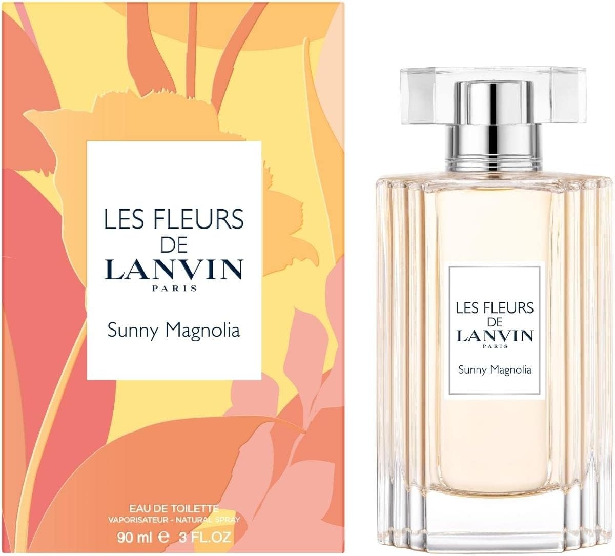 Les Fleurs De Lanvin Sunny Magnolia by Lanvin Eau De Toilette Spray 3 Oz for Women image number 5