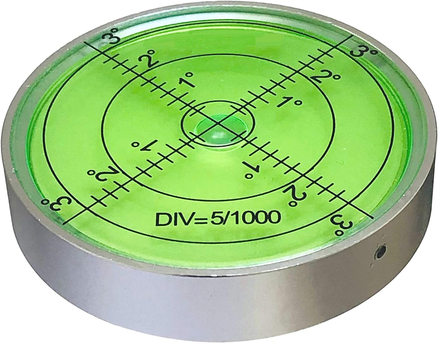 Taskar Aluminium Bullseye round Precision Spirit Level 60Mm Caravan image number 2