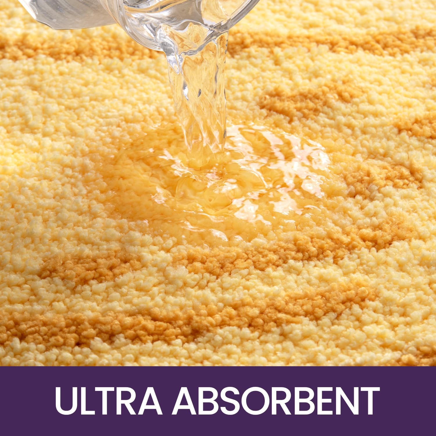 DEXI Cute Bath Rugs, Bathroom Runner Rug, Funny Fruit Bathmat, Absorbent Non-Slip Washable Carpet for Bedroom, Kids Room Home Decor, 39.5"X18.5", Banana image number 2