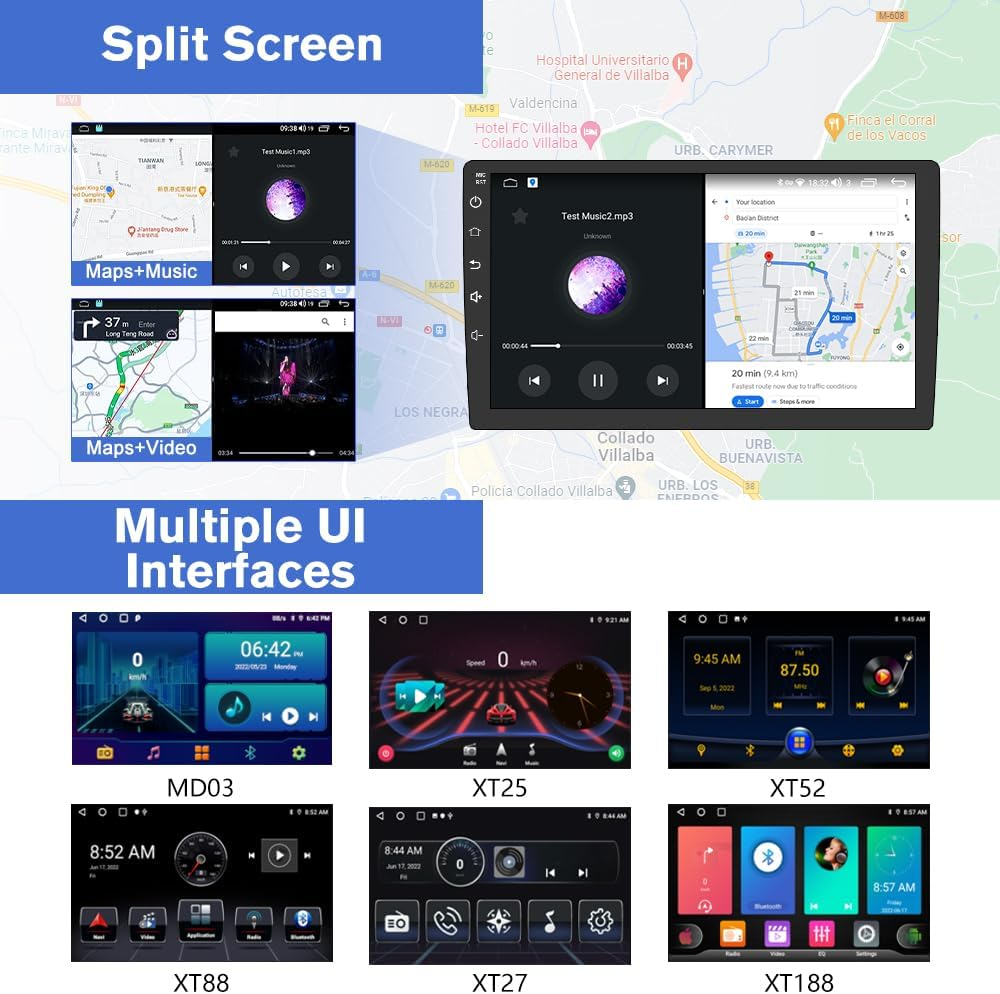 Junsun 5G Wifi Car Radio for Subaru Forester 2013-2015 Suitable for Harman Kardon Systems, Wireless Carplay/Android Auto,Gps DSP Rds,Upgrade Bluetooth 5.0 AM/FM Stereo image number 1