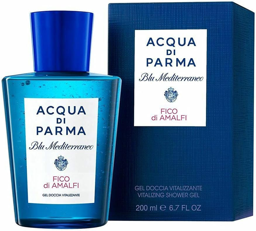 Acqua Di Parma Blu Mediterraneo Shower Gel for Men Fluid_Ounces, Fico Di Amalfi Vitalizing, 6.7 Fl Oz image number 1