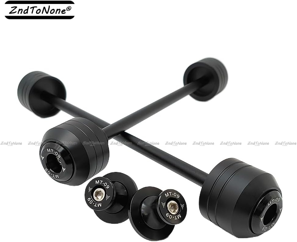 Front Rear Wheel Axle Fork Sliders Swingarm Spools for Yamaha MT09/SP 2021-2024 Motorcycle Left Right Side Falling Crash Protector Stand Bobbins Screw (Full Set) image number 5