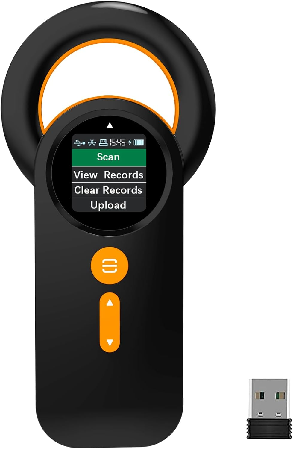 Symcode RFID EMID Animal Handheld Reader - Pet ID Scanner, Rechargeable Animal Chip Scanner, FDX-B(ISO 11784/11785) ID64 RFID Reader image number 5