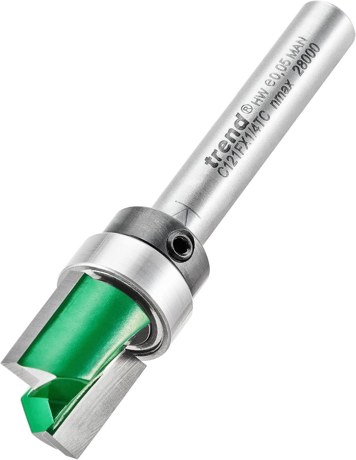 Trend C214X1/2TC Craft Pro Bearing Guided 3 Degrees Edge Router Cutter, 50 Mm Cutting Length image number 6