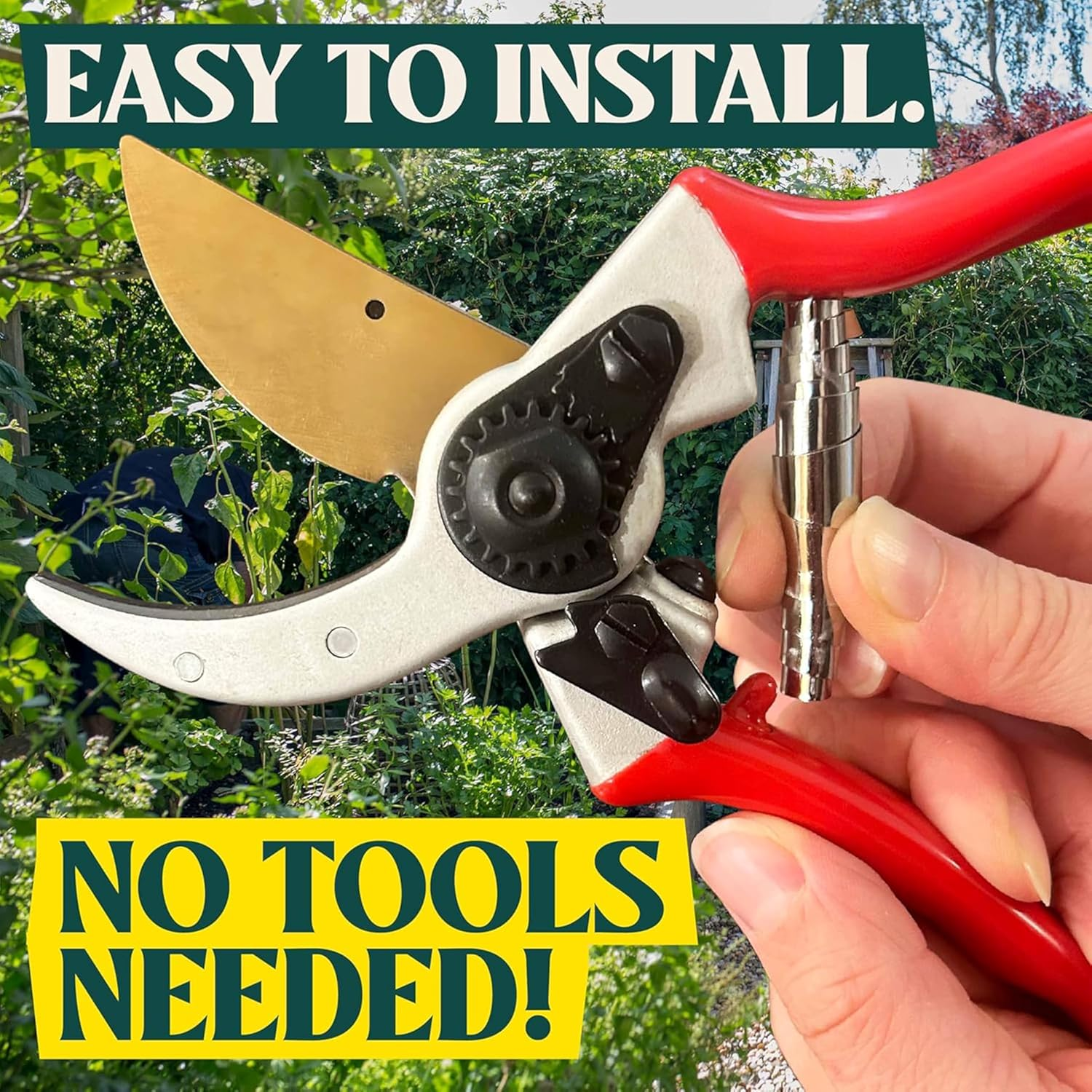 2 Pack Pruner Replacement Springs&ndash;Stainless Steel 5.8Cm Trimming Scissors Spring for Garden Shears,Bypass Pruners image number 4