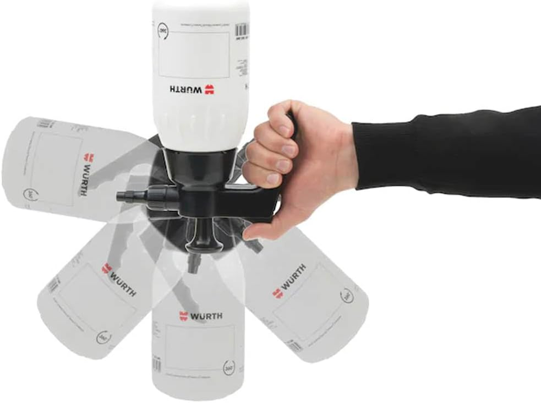 W&uuml;rth 891503360 1L Pump Spray Bottle 360&deg; Working Overhead