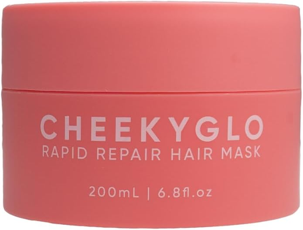 Cheekyglo Rapid Repair Hair Mask (200Ml) | Nourishes Hair | Restores Luster | Tames Frizz | Detangle | Boosts Keratin | Increase Shine & Volume | Delicious Peach & Vanilla Scent image number 2
