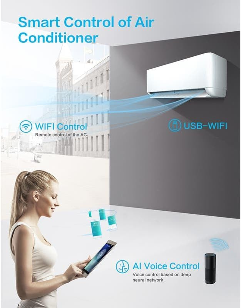 Hyundai 3.5Kw Inverter Smart Split System Air Conditioner (Reverse Cycle) - HYSSSAC35TA