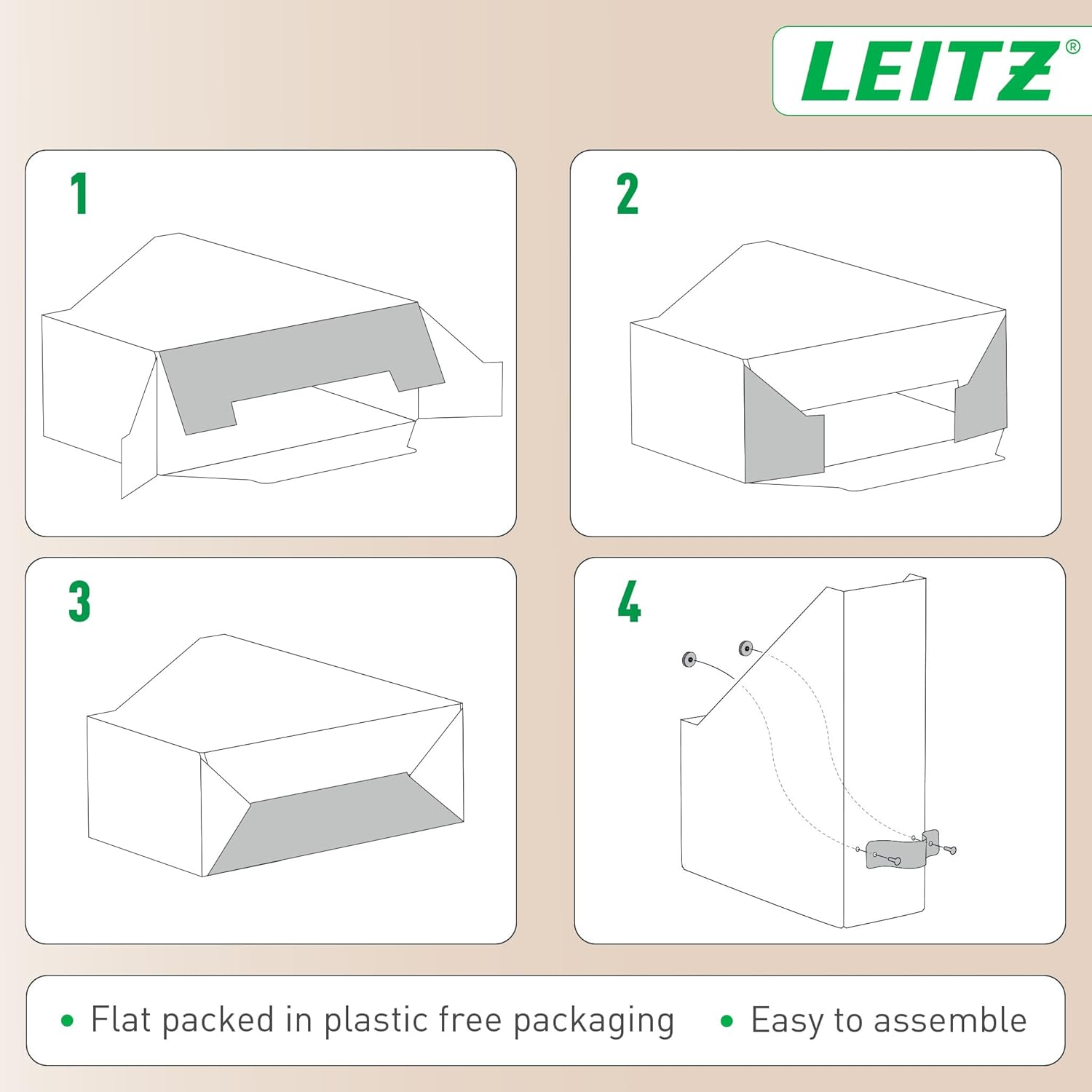 Leitz Duo Colour 202860031 Tape Dispenser White/Green Wow Manual Polystyrene (PS) image number 2