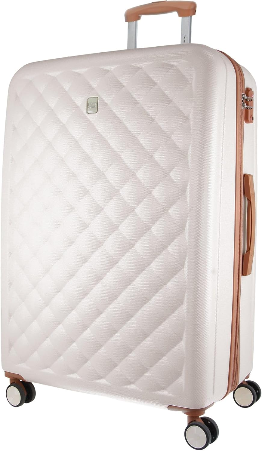 Pierre Cardin 80Cm Large Hard Shell Case in White image number 3