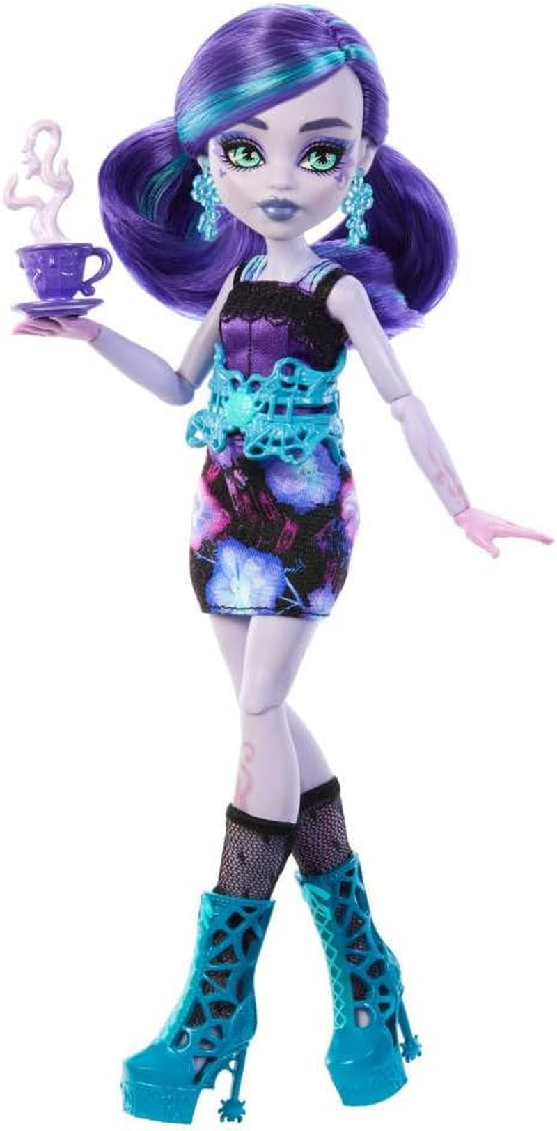 Monster High Skulltimate Secrets Doll and Accessories Set, Garden Mysteries Twyla with Reveal Closet & 19+ Tea Party Surprises like Doll Clothes image number 1