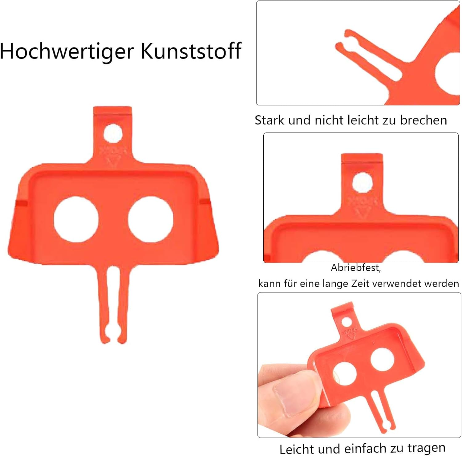 Dinghaole Bicycle Disc Brakes Spacers Pack of 10 &ndash; Disc Brake Bicycle Transport Lock for MTB &ndash; Spacer Disc Brakes &ndash; Bicycle Accessories