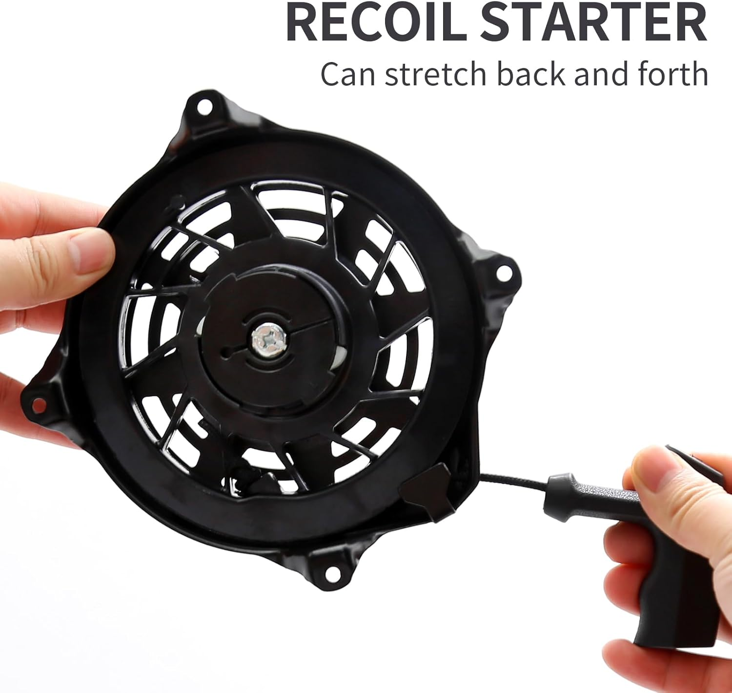 497680 Rewind Starter, Recoil Starter, Replacement for Brigs-Straton 497680 6.75 Motor Oregon 31-068, Rotary 12368 image number 6